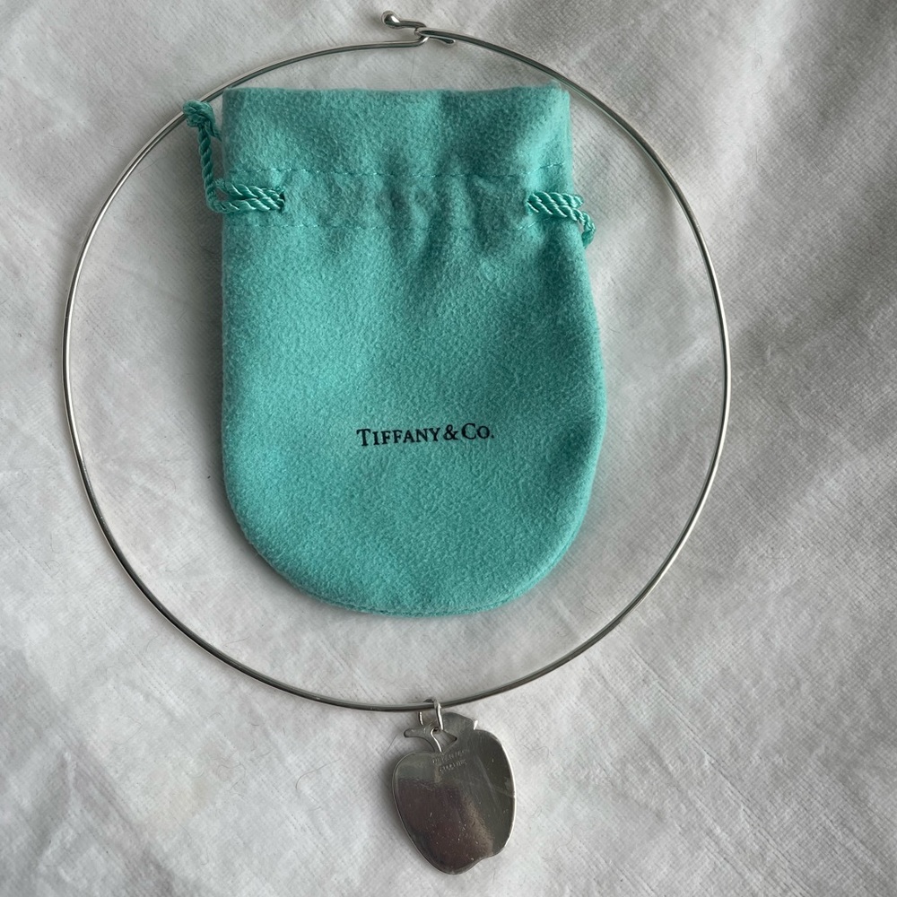 Tiffany & Co. Sterling Silver Wire Necklace